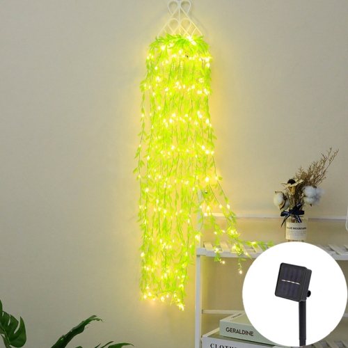 

100 LEDs Simulation Planting Copper Wire Decorative Light, Spec: Solar Power(Yellow Light)