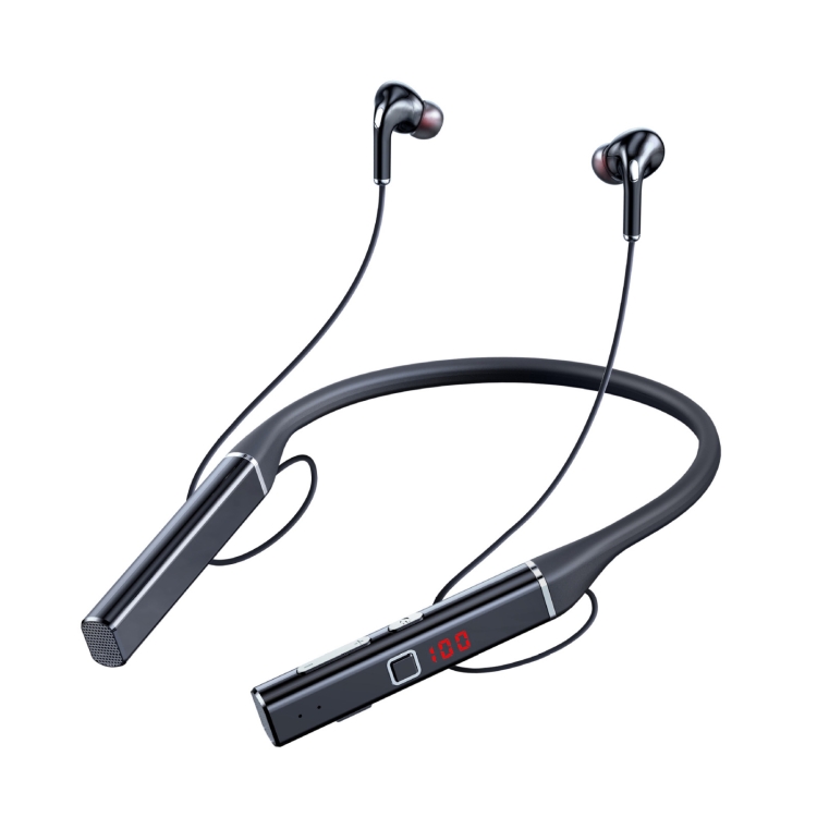 

S720 Neck-Mounted Bluetooth Headphone Support TF Card(Black )