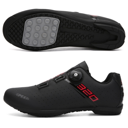 

L88 Bicycle Road Riding Power-Assisted Hard-Soled Shoes, Size: 37(Rubber-Black)