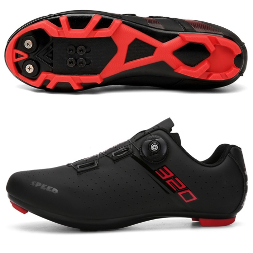 

L88 Bicycle Road Riding Power-Assisted Hard-Soled Shoes, Size: 37(Mountain-Black)