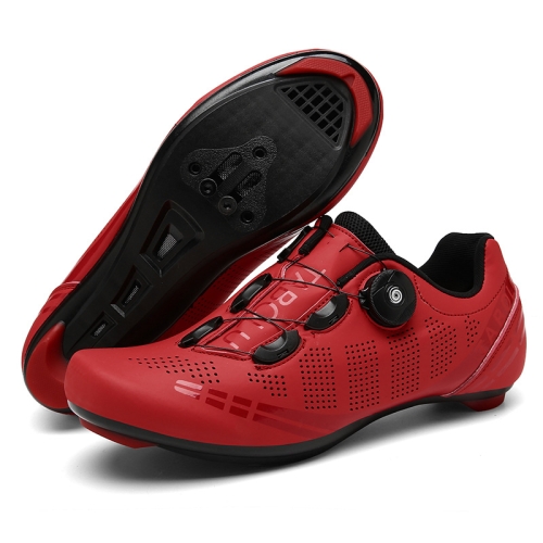 

T27 Cycling Breathable Power-Assisted Mountain Bicycle Shoes, Size: 39(Highway-Red)