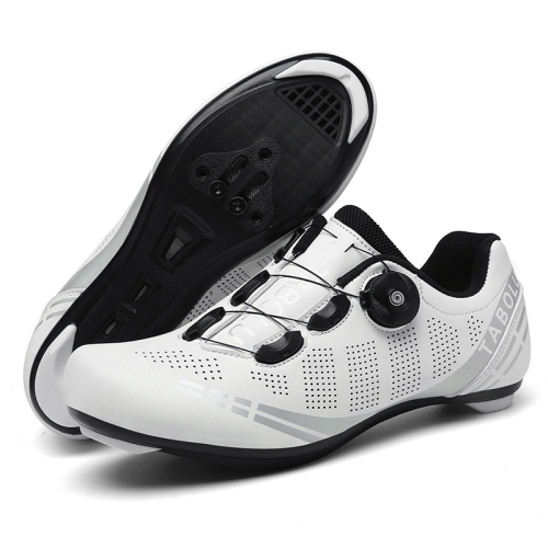 

T27 Cycling Breathable Power-Assisted Mountain Bicycle Shoes, Size: 39(Highway-White)