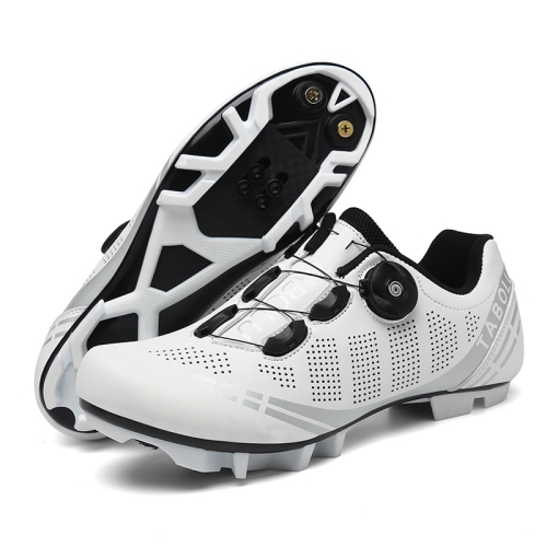 

T27 Cycling Breathable Power-Assisted Mountain Bicycle Shoes, Size: 43(Mountain-White)