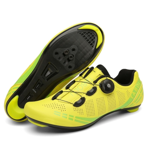 

T27 Cycling Breathable Power-Assisted Mountain Bicycle Shoes, Size: 43(Highway-Yellow)