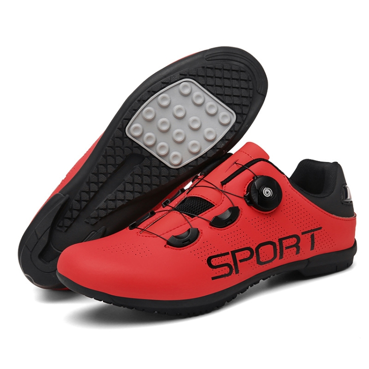

L90 Outdoor Bicycle Riding Assistance Shoes, Size: 46(Rubber-Red)