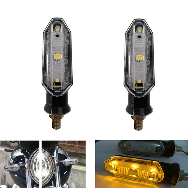 

1 Pair MK-121 3 LEDs Shark Motorcycle Signal Lamp(Yellow Light)