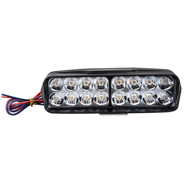 

2 PCS MK-265 Motorcycle Character Shooting Light Auxiliary Day Running Light, Style: 16 LEDs