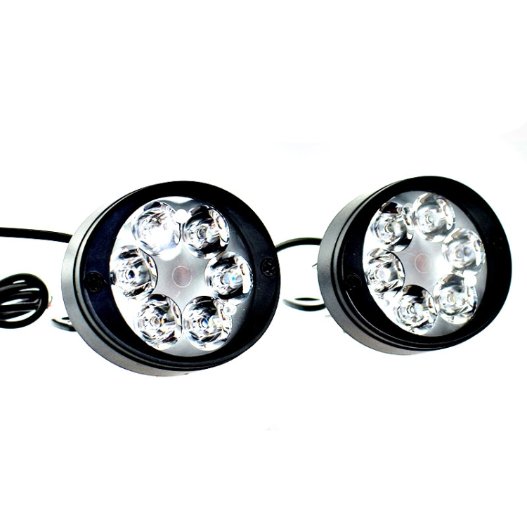 

2 PCS MK-262 6 LEDs Motorcycle Fog Lamp Shooting Light
