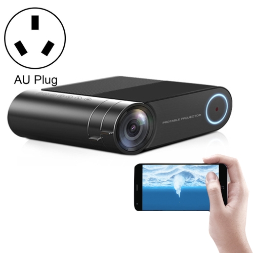 

YG550 Home LED Small HD 1080P Projector, Specification: AU Plug(Phone with Screen Version)