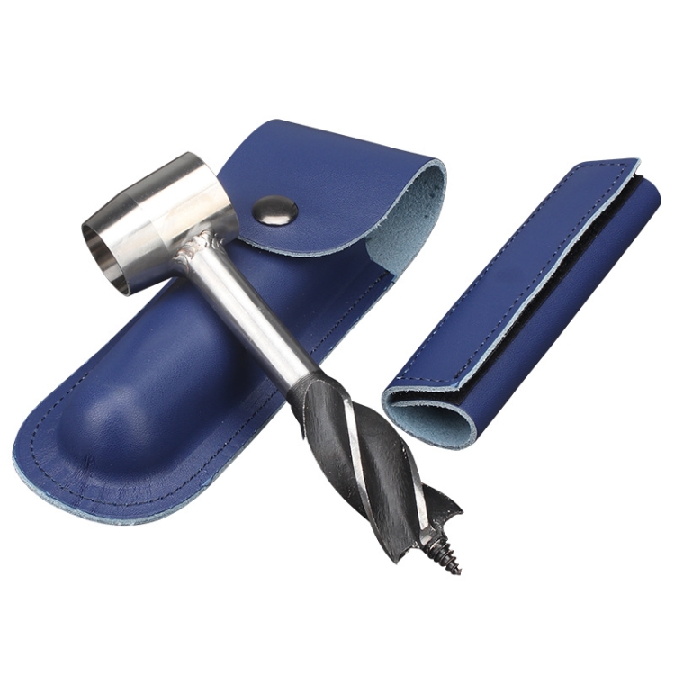 

Outdoor Survival Punch Drill Bit Tool Set(Blue)