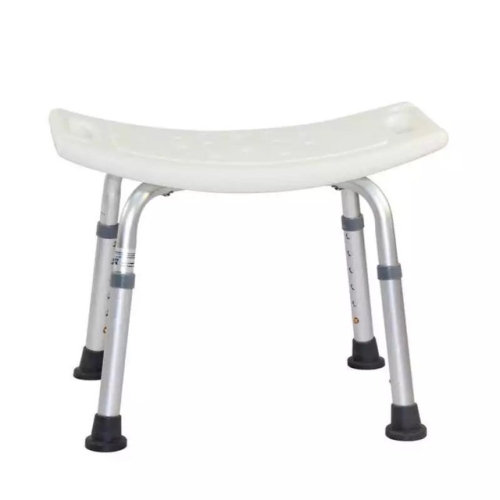 

Curved Aluminum Alloy Pregnant Women Shower Chair Bath Stool Toilet Stool
