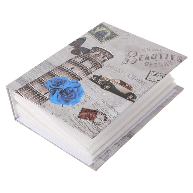 

6 inch 100 Sheets of Paper Home Retro Album(Leaning Tower)