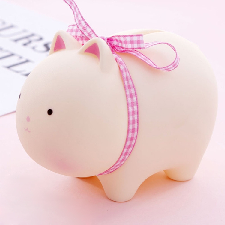 

Mini Soft Cute Animal Piggy Bank for Gift or Home Decor(Rabbit)