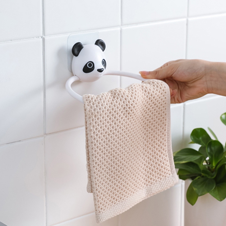 

Cartoon Animal Shape Rack Bathroom Towel Bar(Panda)