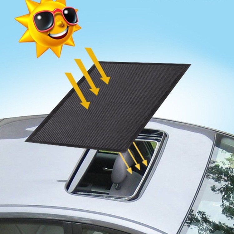 

Car Sunroof Anti-mosquito Screens Magnetic Car Sunroof Sunshade, Size:95x55cm