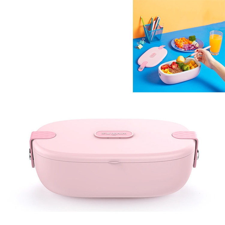 

Donlim DL-1166 Lunch Heated Lunch Box Insulation Warm Plug-in Electric Lunch Box, CN Plug(Pink)