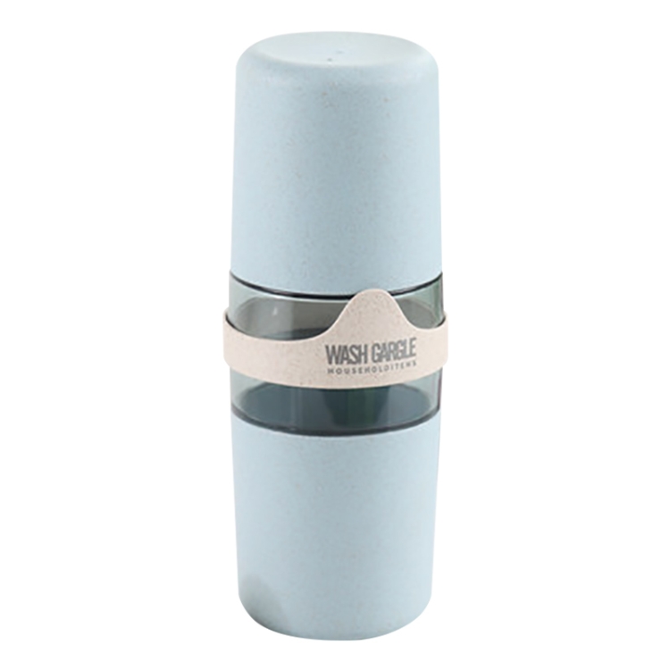 

Portable Towel Toothbrush Holder Case Outdoor Travel Camping Toothpaste Multi Cap Storage Case(Blue)
