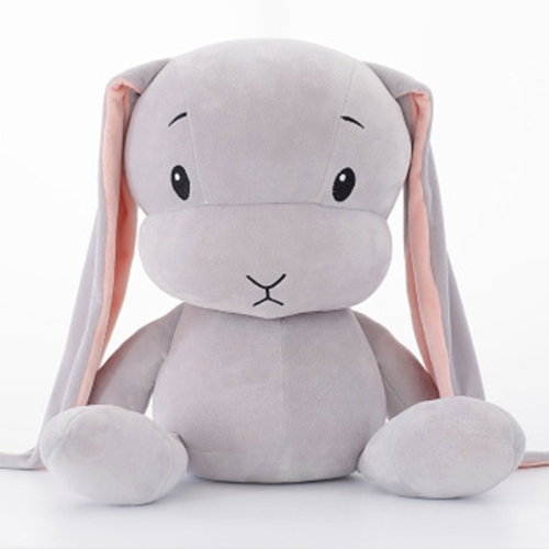 

Stay Cute Rabbit Plush Toy Rabbit Doll Baby Sleep Toy(Grey)
