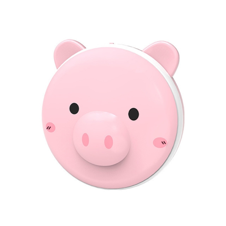 

2 PCS Cute Cartoon Pig Charging Rechargeable Light Makeup Mirror Hand Warmer(Random Style)