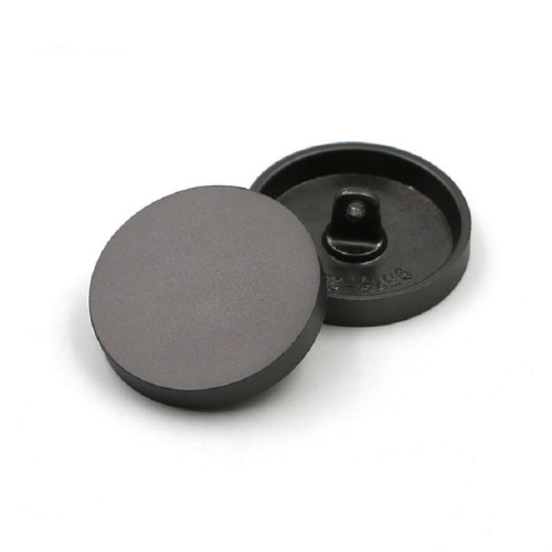 

Sand Gun Black 100 PCS Flat Metal Button Clothing Accessories, Diameter:10mm