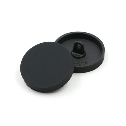 

Black 100 PCS Flat Metal Button Clothing Accessories, Diameter:23mm