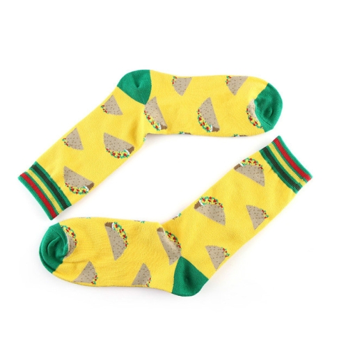 

3 Pairs Art Abstraction Creative Pattern Original Sock Fruit Pineapple Fashion Women Funny Sock(1717C)