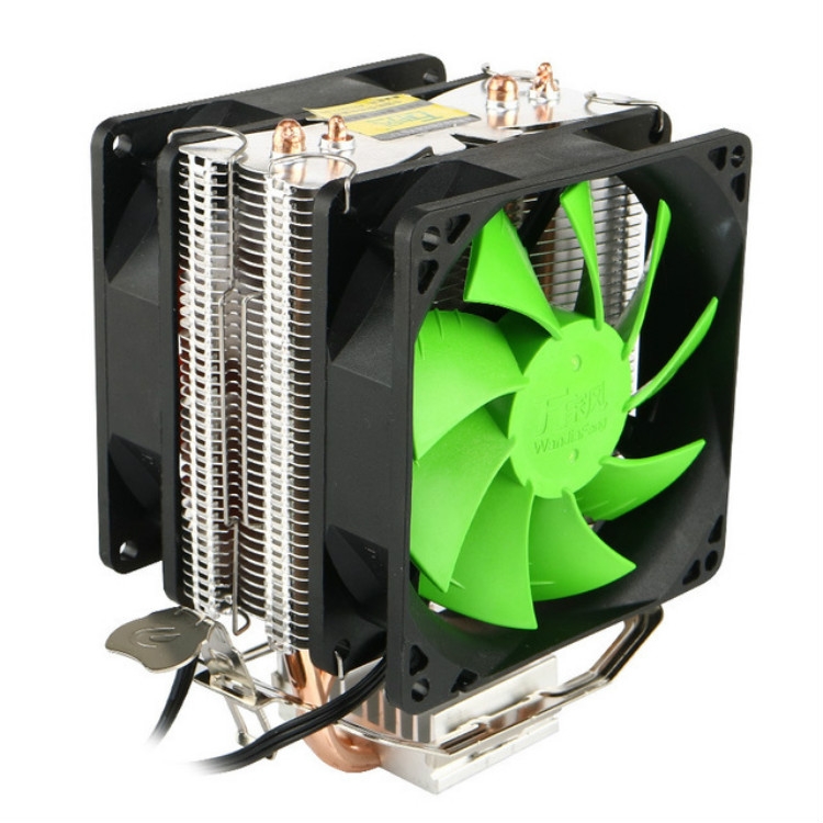 

Wanjiafeng Kirin Dual Heat Pipe Dual Fan CPU Radiator
