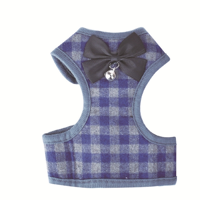 

Adjustable Bow Plaid Vest Lead Pull Rope Leash for Cat Dog Pet(S)