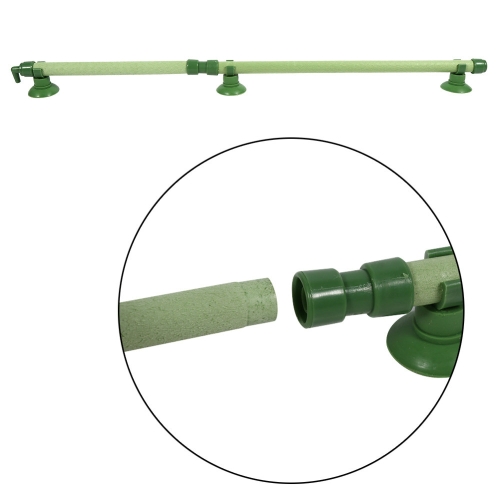 

8 PCS Plastic Bubble Tube Fish Tank Landscaping Aquarium Ornament Ornaments, Size:14inch(Green)