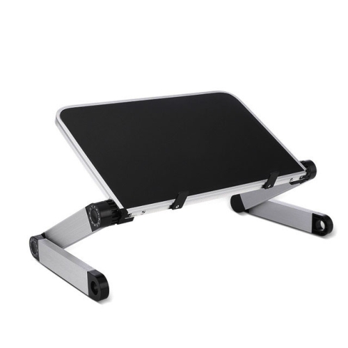 

Universal 360 Degree Adjustment Folding Aluminum Alloy Laptop Stand(Black)