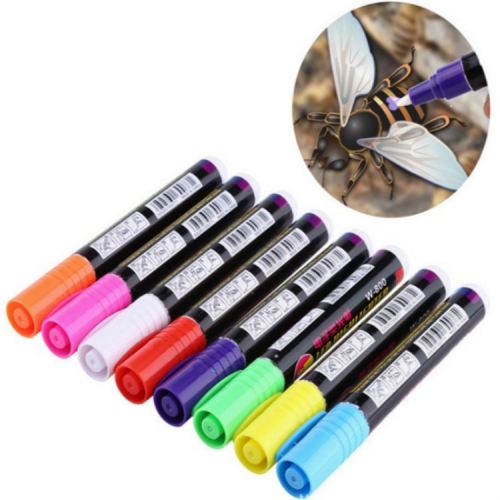 

The Queen Bee Marker Pen Bee Special Marker Pen Does Not Hurt The Bee Highlighter, Random Color Delivery
