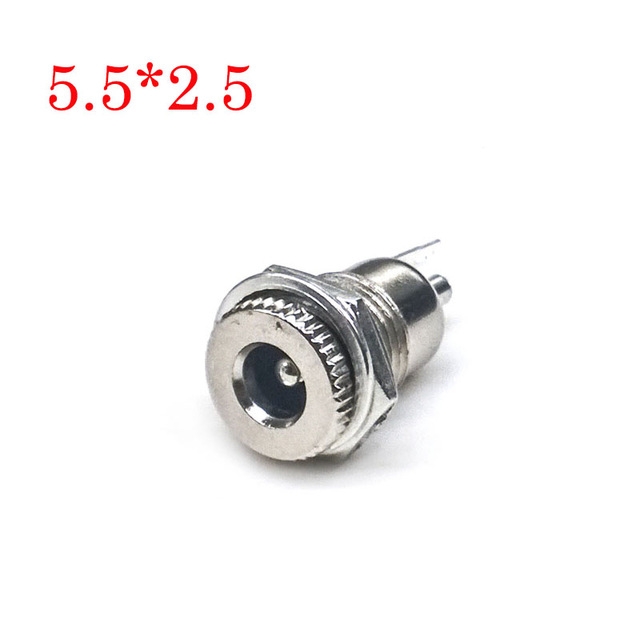 

10 PCS DC099 5.5x2.5 Power Jack Socket Female Panel Mount Connector(5.5x2.5)