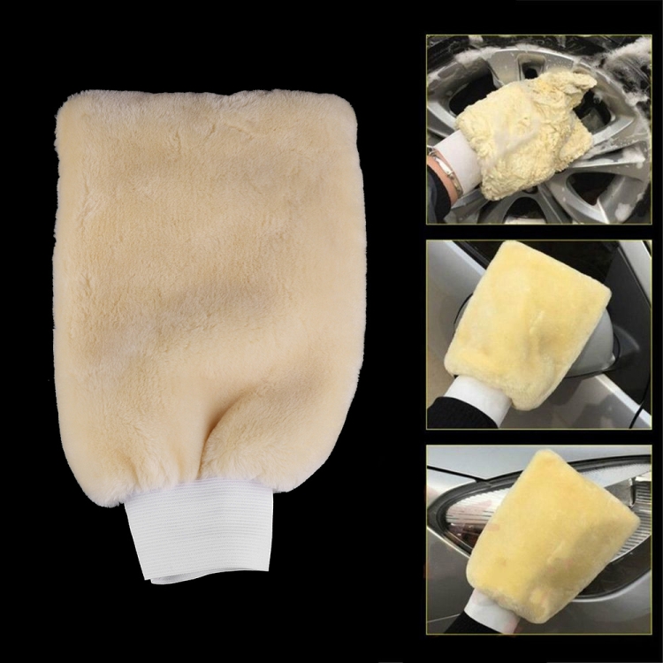 

3 PCS Durable and Clean Microfiber Plush Car Wash Gloves