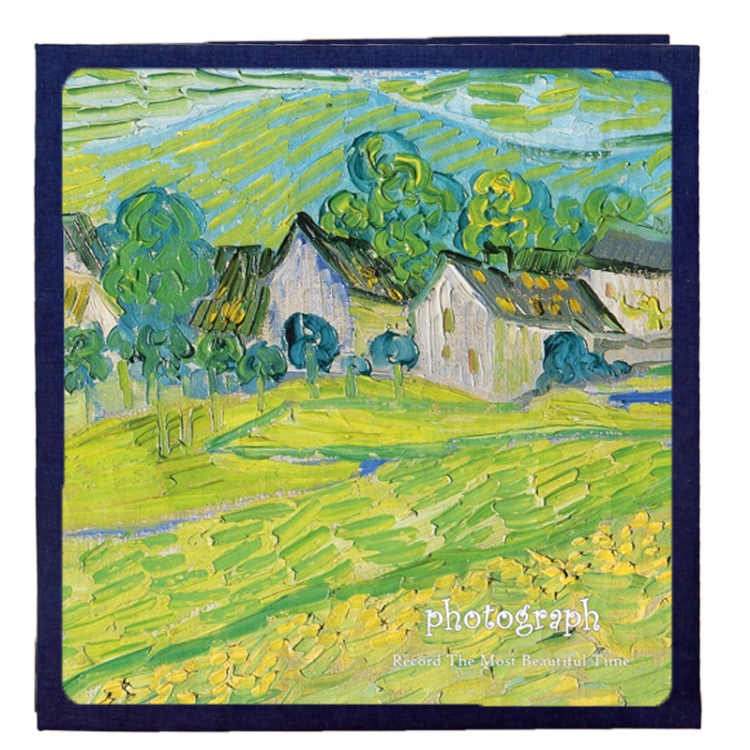 

Retro Art DIY Handmade Photo Album Self-Adhesive Film Album, Colour:16 inch Back To Nature(60 White Card Inner Pages)