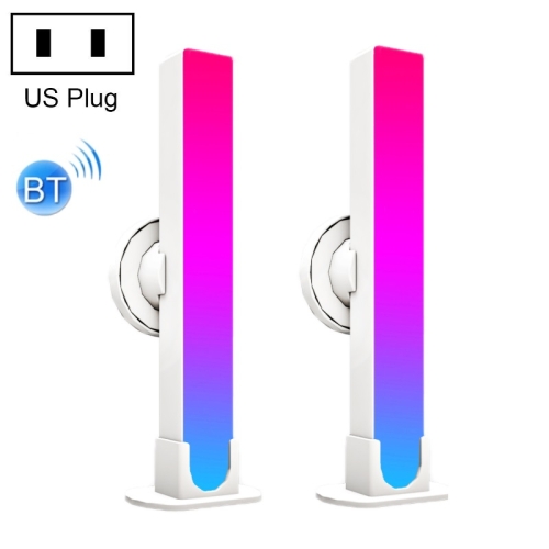 

RGB Desktop Background Music Rhythm Pickup Ambient Light, Version:Bluetooth(US Plug)