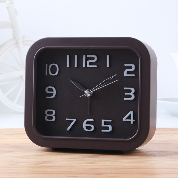 

3 PCS Creative Square Children Bedroom Alarm Clock, Random Color Delivery