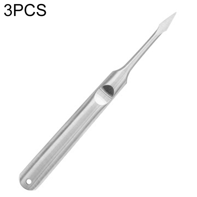 

3 PCS Stainless Steel Tea Needle Tea Set Accessories Pointed Tea Needle Tea Cone(Silver)