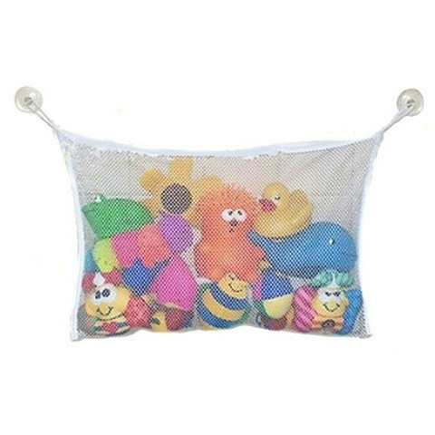 

2 PCS Bathroom Baby Kid Storage Toy Hanging Organizer with Suction(35X45cm)