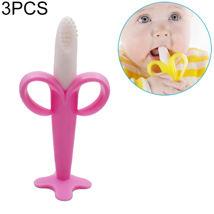 banana teething ring