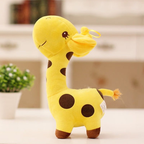 

Kawaii Plush Children Giraffe Kids Sofa Children Baby Girls Boys Plush Giraffe Toys, Color:Yellow, Size:Height45cm