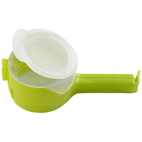 

2 PCS Food Snack Storage Seal Sealing Pour Bag Clips Sealer(Green)