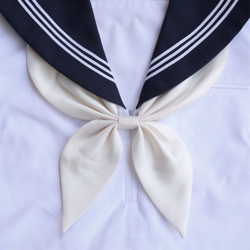 

Milky Women Polyester Silk Goldfish Knot Professional Bow Tie