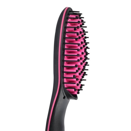 

LCD Display Fast Hair Straightener Comb No Harm Electric Smooth Hair Straight Brush, Plug standard:EU