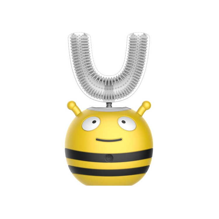 

MOTU Small Bee Automatic Intelligent Mouth-containing U-shaped Ultrasonic Children Brushing Teeth, Version:Regular Version(Medium Children)