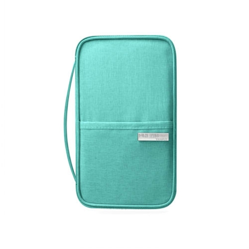 

Multi-Function Credit Card Package Storage Bag Passport Travel Wallet, Size:Small(Blue)