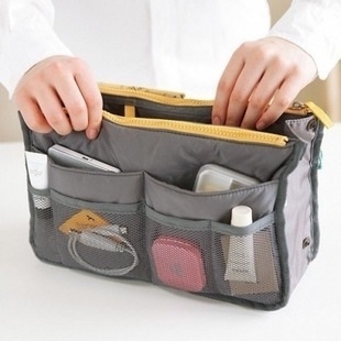 

Waterproof Folding Travel Bag Nylon Large Capacity Sundries Storage Bag(Gray)