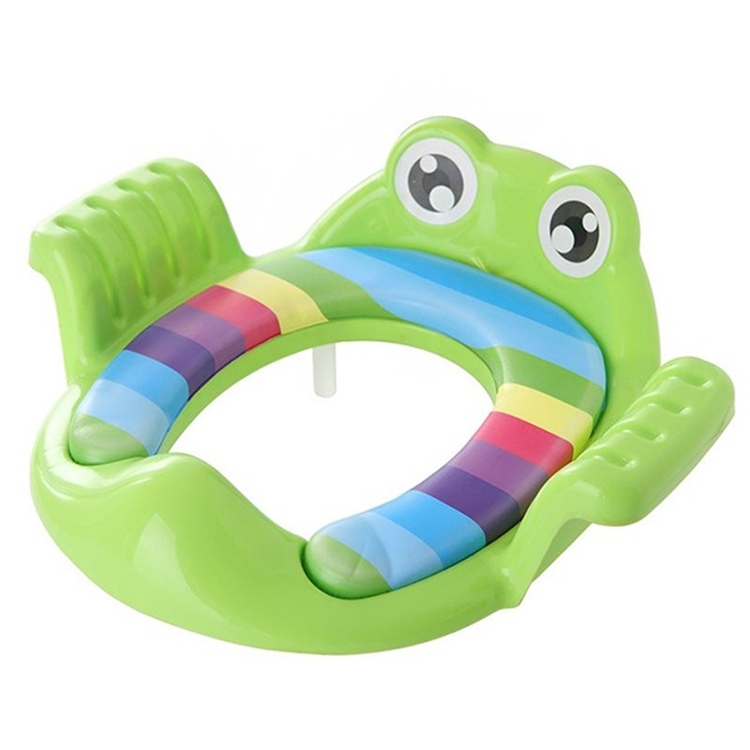 

Baby Toilet Seat Cushion Toilet Seat Ring Baby Auxiliary Toilet Child Seat Washer(Green)