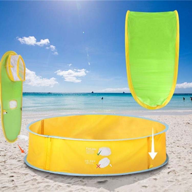 

Childrens Tent Game House Automatic Speed Open Beach Pool Tent