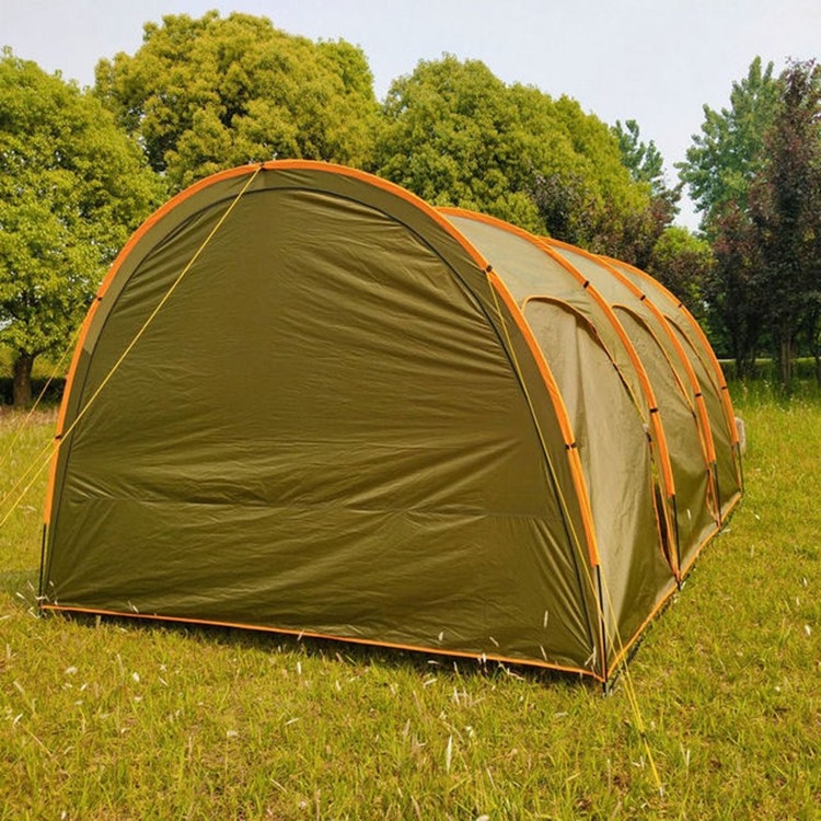 

Laputa Outdoor Portable Camper Tail Tent Family Self-driving Barbecue Rainproof Shade Multi-person Tent, Style:Have Door