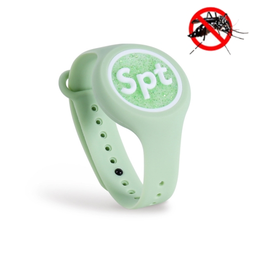 

4 PCS Cartoon Sport Mosquito Repellent Bracelet Children Baby Outdoor Anti-mosquito Clip Bag Accessories(Light Green)